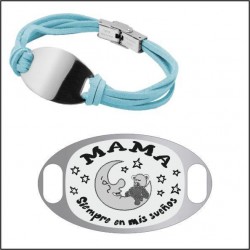 Pulsera mama acero